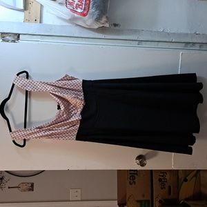 Torrid black and pink dress size 16
